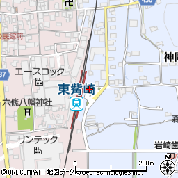 東觜崎駅周辺の地図
