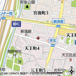愛知県碧南市天王町1丁目50周辺の地図