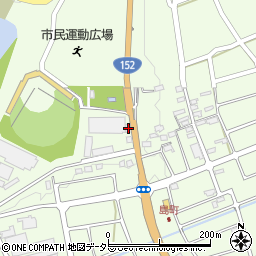 静岡県浜松市天竜区船明1666周辺の地図