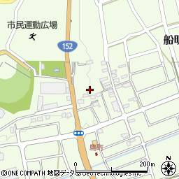 静岡県浜松市天竜区船明1502周辺の地図