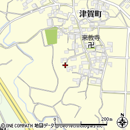 三重県鈴鹿市津賀町1421周辺の地図