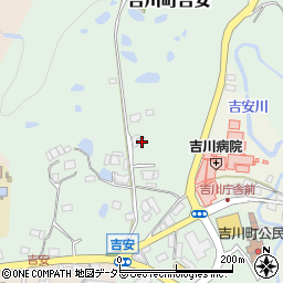 兵庫県三木市吉川町吉安197周辺の地図