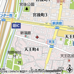 愛知県碧南市天王町1丁目40周辺の地図