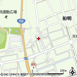 静岡県浜松市天竜区船明1499周辺の地図