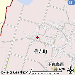 兵庫県小野市住吉町327周辺の地図