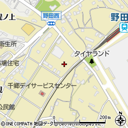 愛知県新城市野田西浄悦周辺の地図