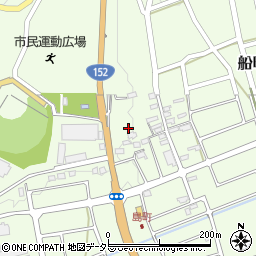 静岡県浜松市天竜区船明1488周辺の地図