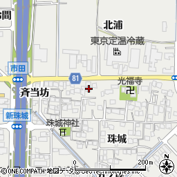 京都府久世郡久御山町市田和気38周辺の地図