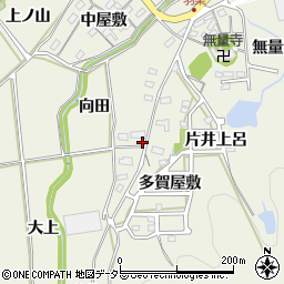 愛知県岡崎市羽栗町多賀屋敷29周辺の地図