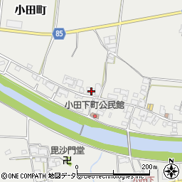 兵庫県小野市小田町668周辺の地図