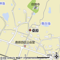 兵庫県三田市桑原632周辺の地図