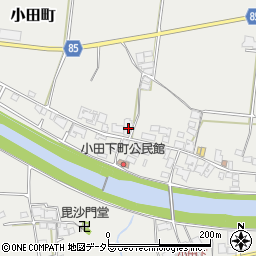 兵庫県小野市小田町665周辺の地図