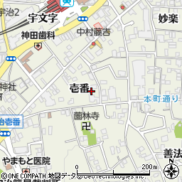 京都府宇治市宇治壱番周辺の地図