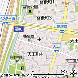 愛知県碧南市天王町1丁目38周辺の地図