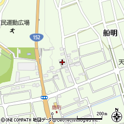 静岡県浜松市天竜区船明1497周辺の地図