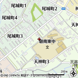 日本同盟キリスト教団碧南聖書教会周辺の地図