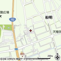 静岡県浜松市天竜区船明1432周辺の地図