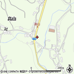 大阪府豊能郡豊能町高山478周辺の地図