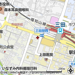 ビューティーサロンファイブ三田店周辺の地図