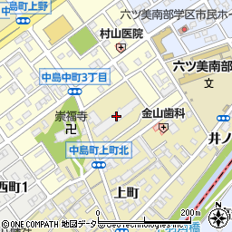 ネオシティ岡崎南周辺の地図