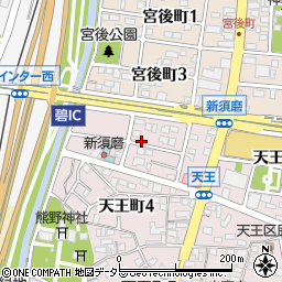 愛知県碧南市天王町1丁目周辺の地図