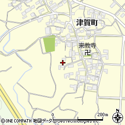 三重県鈴鹿市津賀町1416周辺の地図