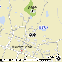兵庫県三田市桑原635周辺の地図