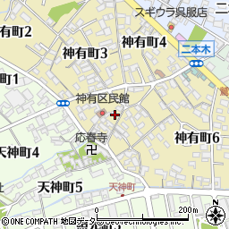 愛知県碧南市神有町5丁目69周辺の地図