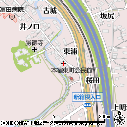 愛知県岡崎市本宿町寺町周辺の地図
