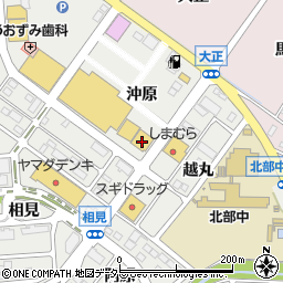 西松屋カメリアガーデン幸田店周辺の地図