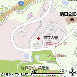 島根県立大学野原教員宿舎周辺の地図