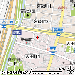 愛知県碧南市天王町1丁目20周辺の地図