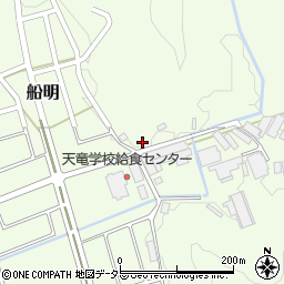 静岡県浜松市天竜区船明650周辺の地図