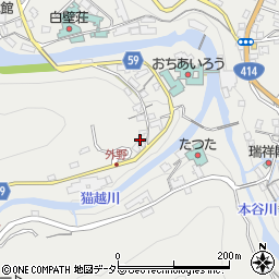 静岡県伊豆市湯ケ島1918周辺の地図
