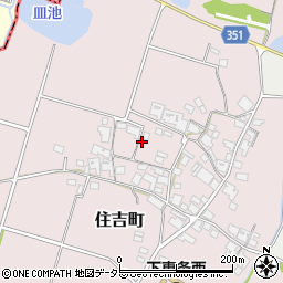 兵庫県小野市住吉町308周辺の地図