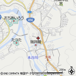 静岡県伊豆市湯ケ島358周辺の地図