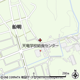 静岡県浜松市天竜区船明648周辺の地図