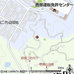 島根県浜田市野原町1715周辺の地図