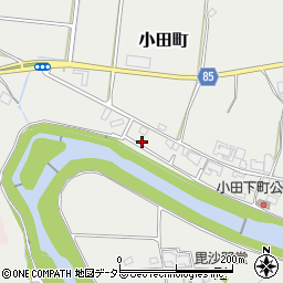 兵庫県小野市小田町1069-14周辺の地図