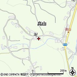 大阪府豊能郡豊能町高山574周辺の地図