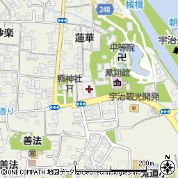 芳春園周辺の地図