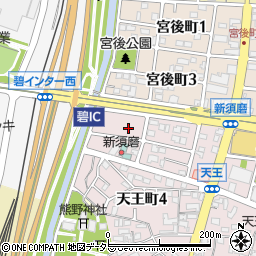 愛知県碧南市天王町1丁目23周辺の地図
