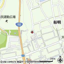 静岡県浜松市天竜区船明1485周辺の地図