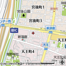 愛知県碧南市天王町1丁目5周辺の地図