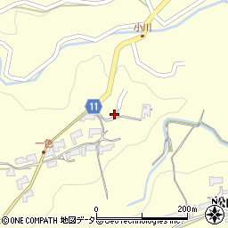 三重県亀山市小川町一色周辺の地図