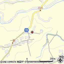 三重県亀山市小川町（一色）周辺の地図