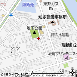株式会社岡戸組　半田営業所周辺の地図