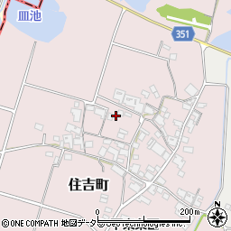 兵庫県小野市住吉町307-3周辺の地図