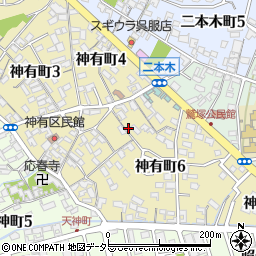 愛知県碧南市神有町5丁目24周辺の地図