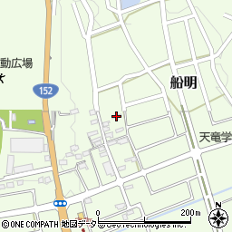 静岡県浜松市天竜区船明1437周辺の地図